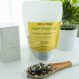 Mango Sticky Rice Coconut Milk Green Tea Blend - Rich And Pour