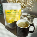 Mango Sticky Rice Coconut Milk Green Tea Blend - Rich And Pour