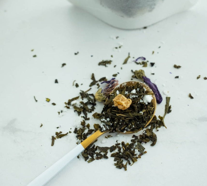 Mango Sticky Rice Coconut Milk Green Tea Blend - Rich And Pour