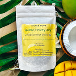 Mango Sticky Rice Coconut Milk Green Tea Blend - Rich And Pour