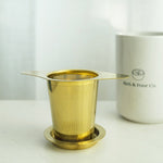 Stainless Steel Tea Infuser Mesh Strainer for Loose Leaf Tea - Rich And Pour