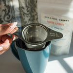 Stainless Steel Tea Infuser Mesh Strainer for Loose Leaf Tea - Rich And Pour