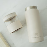 Stainless Steel Travel Tumbler with Tea Infuser - Rich And Pour