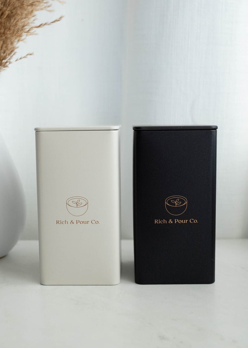 Tea Storage Tins - Rich And Pour