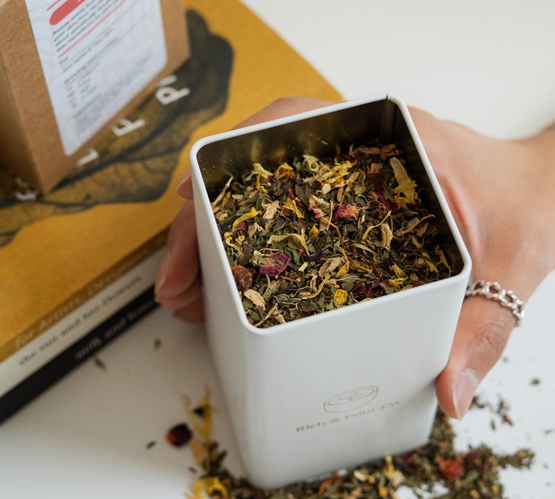 Tea Storage Tins - Rich And Pour