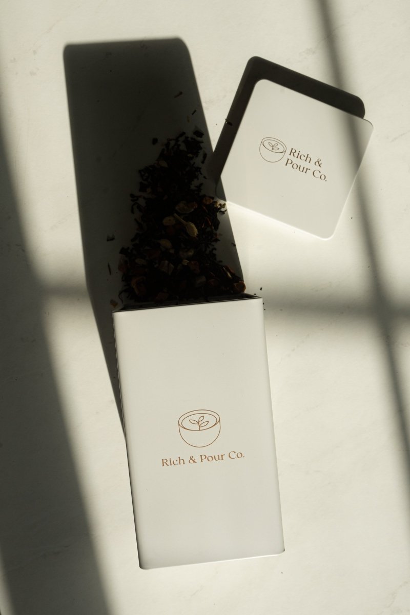 Tea Storage Tins - Rich And Pour