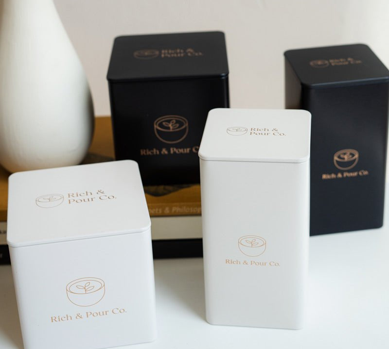 Tea Storage Tins - Rich And Pour