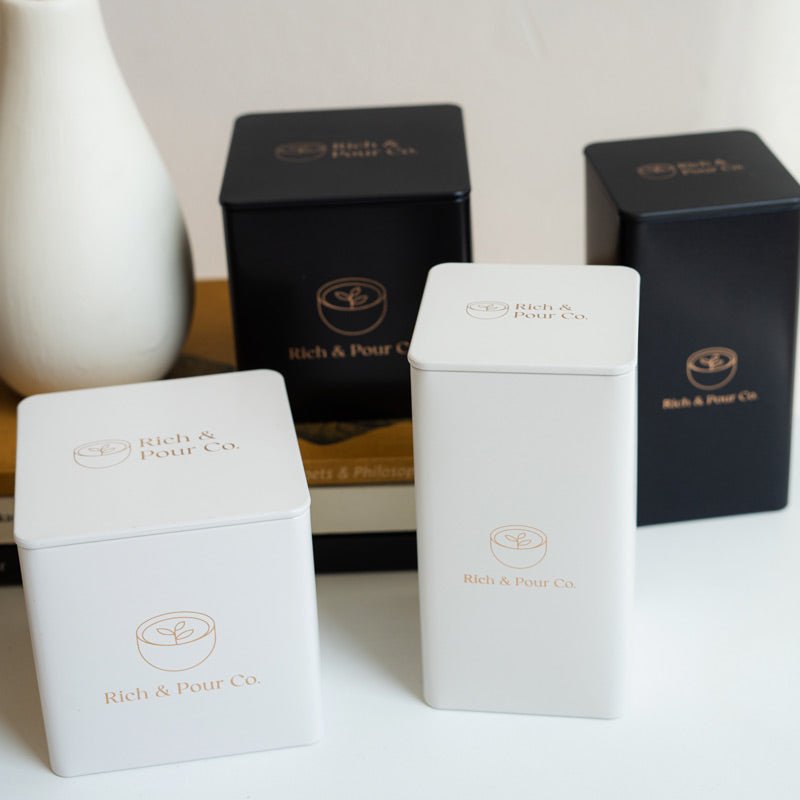 Tea Storage Tins - Rich And Pour