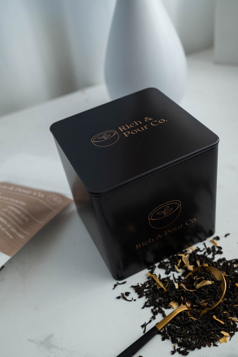 Tea Storage Tins - Rich And Pour