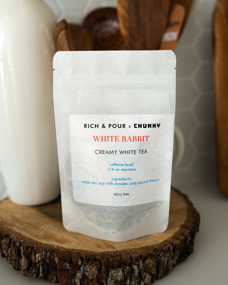 White Rabbit - Creamy White Tea Blend - Rich And Pour