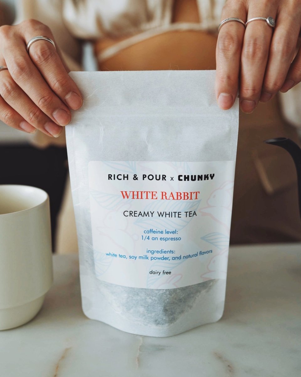 White Rabbit - Creamy White Tea Blend - Rich And Pour